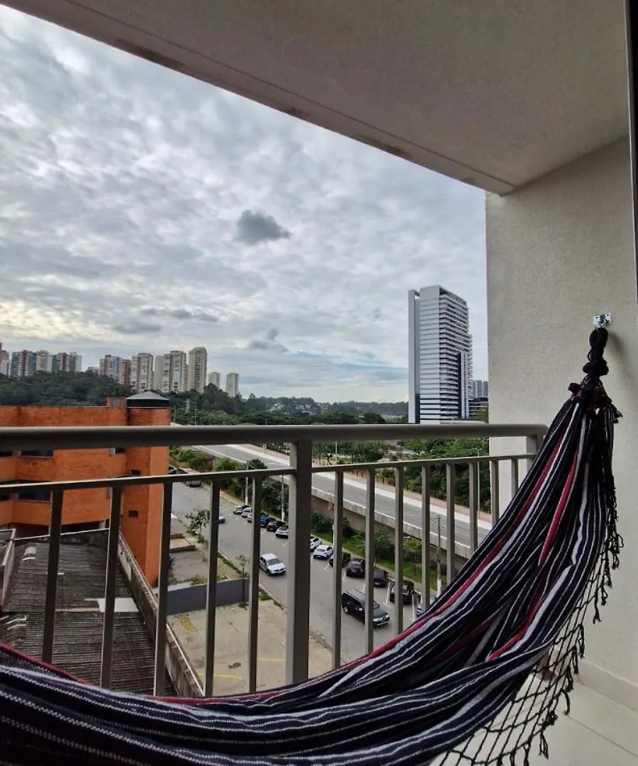 Por Do Sol Desde Uma Rede Na Varanda Da Zona Sul São Paulo